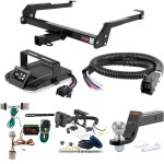 For 1986-1994 Nissan D21 Tow Package Camp n' Field Trailer Hitch + Brake Controller Curt Assure 51160 Proportional Up To 4 Axles + 7 Way Trailer Wiring Plug & 2-5/16" ball 4 inch drop Fits D21 Hardbody Curt 13092 2 inch Tow Receiver For 1986-1994 Nissan D21 Tow Package Camp n' Field Trailer Hitch + Brake Controller Curt Assure 51160 Proportional Up To 4 Axles + 7 Way Trailer Wiring Plug & 2-5/16" ball 4 inch drop Fits D21 Hardbody Curt 13092 2 inch Tow Receiver