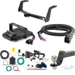 For 1992-1995 Toyota 4Runner Tow Package Camp n' Field Trailer Hitch + Brake Controller Curt Assure 51160 Proportional Up To 4 Axles + 7 Way Trailer Wiring Plug & 2-5/16" ball 4 inch drop Fits w/ 31.5" or Smaller Tires Curt 13094 2 inch Tow For 1992-1995 Toyota 4Runner Tow Package Camp n' Field Trailer Hitch + Brake Controller Curt Assure 51160 Proportional Up To 4 Axles + 7 Way Trailer Wiring Plug & 2-5/16" ball 4 inch drop Fits w/ 31.5" or Smaller Tires Curt 13094 2 inch Tow
