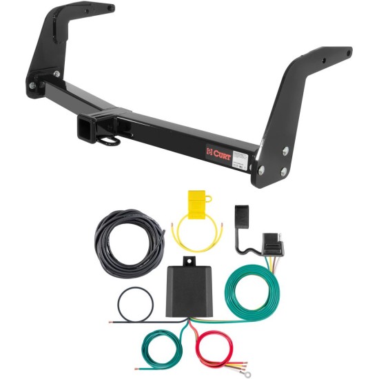 For 1992-1995 Toyota 4Runner Trailer Hitch + Wiring 4 Pin Fits w/ 31.5" or Smaller Tires Curt 13094 59236 2 inch Tow Receiver For 1992-1995 Toyota 4Runner Trailer Hitch + Wiring 4 Pin Fits w/ 31.5" or Smaller Tires Curt 13094 59236 2 inch Tow Receiver