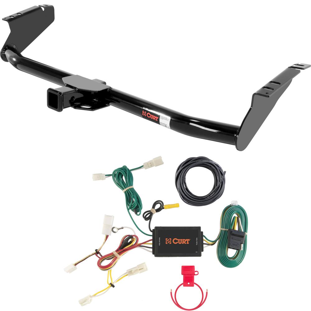 For 2011-2014 Toyota Sienna Trailer Hitch + Wiring 4 Pin Fits All Models Curt 13105 56106 2 inch Tow Receiver For 2011-2014 Toyota Sienna Trailer Hitch + Wiring 4 Pin Fits All Models Curt 13105 56106 2 inch Tow Receiver