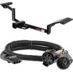 For 2012-2020 Ford Flex Trailer Hitch + Wiring 4 Pin Fits Models w/ Dual Exhaust w/ USCAR 7-way Factory Connector Curt 13110 55384 2 inch Tow Receiver For 2012-2020 Ford Flex Trailer Hitch + Wiring 4 Pin Fits Models w/ Dual Exhaust w/ USCAR 7-way Factory Connector Curt 13110 55384 2 inch Tow Receiver
