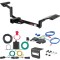 For 2012-2020 Ford Flex Trailer Hitch + Wiring 5 Pin Fits w/ Dual Exhaust Curt 13110 2 inch Tow Receiver For 2012-2020 Ford Flex Trailer Hitch + Wiring 5 Pin Fits w/ Dual Exhaust Curt 13110 2 inch Tow Receiver