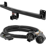 For 2013-2014 Porsche Cayenne Trailer Hitch + Wiring 4 Pin Fits Models w/ Existing USCAR 7-way Curt 13116 55384 2 inch Tow Receiver For 2013-2014 Porsche Cayenne Trailer Hitch + Wiring 4 Pin Fits Models w/ Existing USCAR 7-way Curt 13116 55384 2 inch Tow Receiver