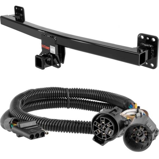 For 2013-2014 Porsche Cayenne Trailer Hitch + Wiring 4 Pin Fits Models w/ Existing USCAR 7-way Curt 13116 55384 2 inch Tow Receiver For 2013-2014 Porsche Cayenne Trailer Hitch + Wiring 4 Pin Fits Models w/ Existing USCAR 7-way Curt 13116 55384 2 inch Tow Receiver