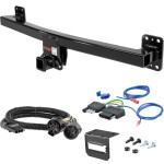 For 2013-2014 Porsche Cayenne Trailer Hitch + Wiring 5 Pin Fits Models w/ Existing USCAR 7-way Curt 13116 2 inch Tow Receiver For 2013-2014 Porsche Cayenne Trailer Hitch + Wiring 5 Pin Fits Models w/ Existing USCAR 7-way Curt 13116 2 inch Tow Receiver