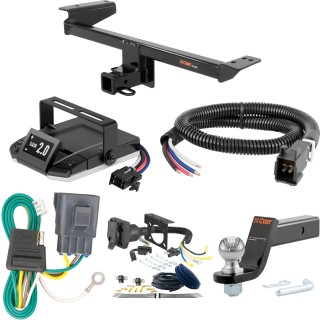 For 2015-2019 Land Rover Range Rover Evoque Tow Package Camp n' Field Trailer Hitch + Brake Controller Curt Assure 51160 Proportional Up To 4 Axles + 7 Way Trailer Wiring Plug & 2-5/16" ball 4 inch drop Fits All Models Curt 13128 2 inch Tow Recei For 2015-2019 Land Rover Range Rover Evoque Tow Package Camp n' Field Trailer Hitch + Brake Controller Curt Assure 51160 Proportional Up To 4 Axles + 7 Way Trailer Wiring Plug & 2-5/16" ball 4 inch drop Fits All Models Curt 13128 2 inch Tow Recei