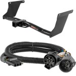 For 2013-2019 Ford Escape Trailer Hitch + Wiring 4 Pin Fits Models w/ USCAR 7-way Excluding S Models Curt 13131 55384 2 inch Tow Receiver For 2013-2019 Ford Escape Trailer Hitch + Wiring 4 Pin Fits Models w/ USCAR 7-way Excluding S Models Curt 13131 55384 2 inch Tow Receiver