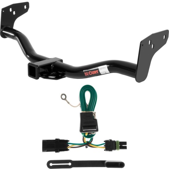 For 1991-1997 GMC Sonoma Trailer Hitch + Wiring 4 Pin Fits All Models Curt 13132 55312 2 inch Tow Receiver