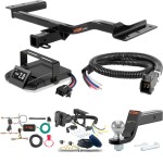 For 2010-2012 Lexus RX350 Tow Package Camp n' Field Trailer Hitch + Brake Controller Curt Assure 51160 Proportional Up To 4 Axles + 7 Way Trailer Wiring Plug & 2-5/16" ball 4 inch drop Fits All Models Curt 13143 2 inch Tow Receiver For 2010-2012 Lexus RX350 Tow Package Camp n' Field Trailer Hitch + Brake Controller Curt Assure 51160 Proportional Up To 4 Axles + 7 Way Trailer Wiring Plug & 2-5/16" ball 4 inch drop Fits All Models Curt 13143 2 inch Tow Receiver