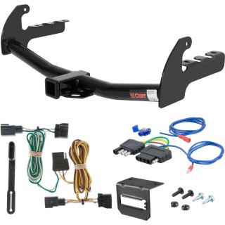 For 1995-1996 Dodge Dakota Trailer Hitch + Wiring 5 Pin Fits All Models Curt 13145 2 inch Tow Receiver