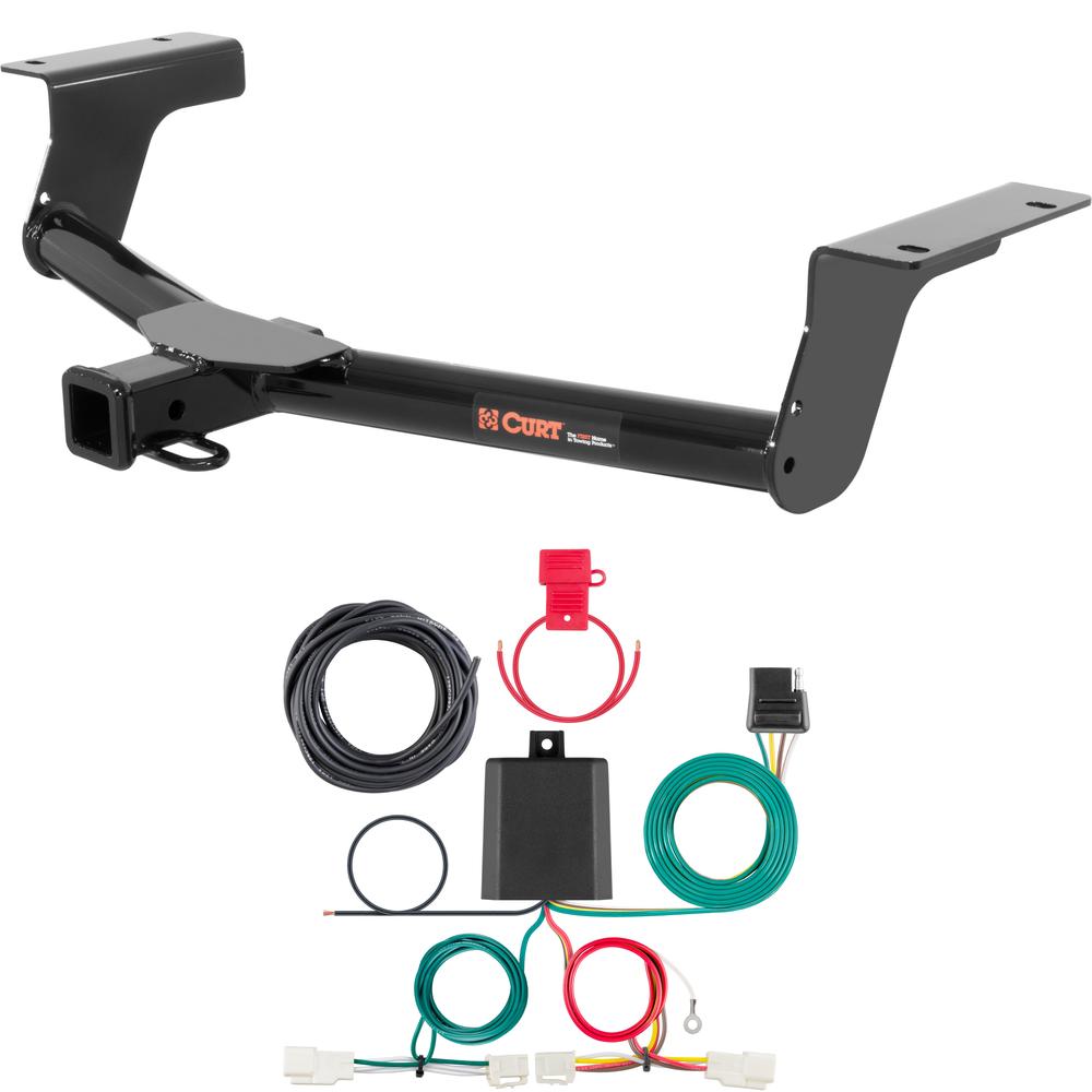 For 2013-2018 Toyota RAV4 Trailer Hitch + Wiring 4 Pin Fits All Models Curt 13149 56350 2 inch Tow Receiver For 2013-2018 Toyota RAV4 Trailer Hitch + Wiring 4 Pin Fits All Models Curt 13149 56350 2 inch Tow Receiver