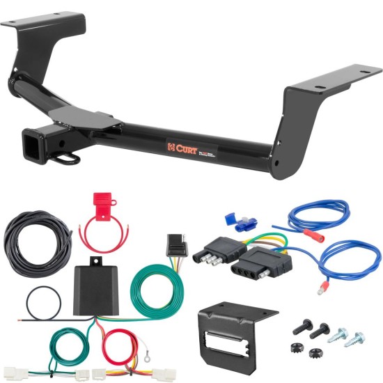 For 2013-2018 Toyota RAV4 Trailer Hitch + Wiring 5 Pin Fits All Models Curt 13149 2 inch Tow Receiver For 2013-2018 Toyota RAV4 Trailer Hitch + Wiring 5 Pin Fits All Models Curt 13149 2 inch Tow Receiver