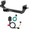 For 2013-2018 Hyundai Santa Fe Trailer Hitch + Wiring 4 Pin Fits Models W/ 3rd Row Seats Curt 13153 56332 2 inch Tow Receiver