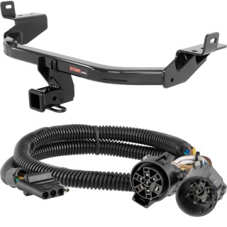 For 2014-2018 Jeep Cherokee Trailer Hitch + Wiring 4 Pin Fits Models w/ Existing USCAR 7-way Curt 13172 55384 2 inch Tow Receiver For 2014-2018 Jeep Cherokee Trailer Hitch + Wiring 4 Pin Fits Models w/ Existing USCAR 7-way Curt 13172 55384 2 inch Tow Receiver