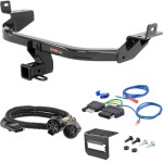 For 2014-2018 Jeep Cherokee Trailer Hitch + Wiring 5 Pin Fits Models w/ Existing USCAR 7-way Curt 13172 2 inch Tow Receiver For 2014-2018 Jeep Cherokee Trailer Hitch + Wiring 5 Pin Fits Models w/ Existing USCAR 7-way Curt 13172 2 inch Tow Receiver