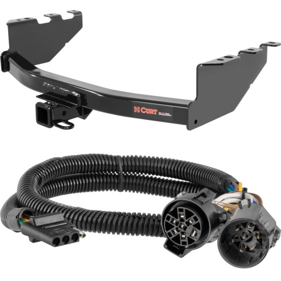 For 2014-2018 Chevy Silverado 1500 Trailer Hitch + Wiring 4 Pin Fits All Models Curt 13175 55384 2 inch Tow Receiver For 2014-2018 Chevy Silverado 1500 Trailer Hitch + Wiring 4 Pin Fits All Models Curt 13175 55384 2 inch Tow Receiver