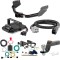 For 2014-2021 Jeep Grand Cherokee Tow Package Camp n' Field Trailer Hitch + Brake Controller Curt Assure 51160 Proportional Up To 4 Axles + 7 Way Trailer Wiring Plug & 2-5/16" ball 4 inch drop Except SRT SRT8 or Trackhawk Curt 13182 2 inch Tow Re For 2014-2021 Jeep Grand Cherokee Tow Package Camp n' Field Trailer Hitch + Brake Controller Curt Assure 51160 Proportional Up To 4 Axles + 7 Way Trailer Wiring Plug & 2-5/16" ball 4 inch drop Except SRT SRT8 or Trackhawk Curt 13182 2 inch Tow Re