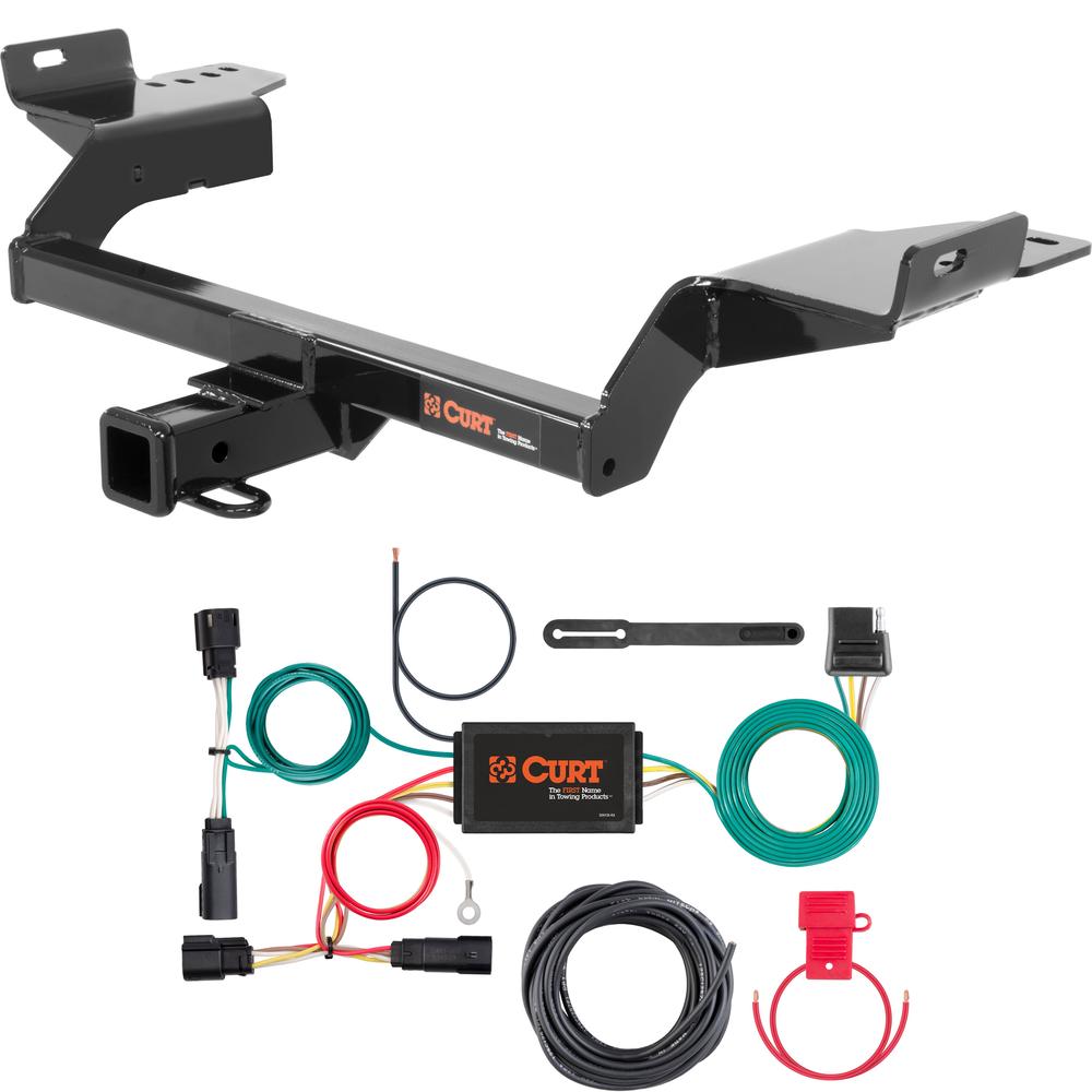 For 2017-2018 Ford Escape Trailer Hitch + Wiring 4 Pin Fits All Models Curt 13186 56320 2 inch Tow Receiver For 2017-2018 Ford Escape Trailer Hitch + Wiring 4 Pin Fits All Models Curt 13186 56320 2 inch Tow Receiver