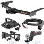 For 2015-2024 Ford Transit 350 Tow Package Camp n' Field Trailer Hitch + Brake Controller Curt Assure 51160 Proportional Up To 4 Axles + 7 Way Trailer Wiring Plug & 2-5/16" ball 4 inch drop Fits Single Rear Wheel 148" WB w/ USCAR 7-Way Exc C For 2015-2024 Ford Transit 350 Tow Package Camp n' Field Trailer Hitch + Brake Controller Curt Assure 51160 Proportional Up To 4 Axles + 7 Way Trailer Wiring Plug & 2-5/16" ball 4 inch drop Fits Single Rear Wheel 148" WB w/ USCAR 7-Way Exc C