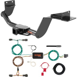 For 2016-2020 Kia Sorento Trailer Hitch + Wiring 4 Pin Fits 4 Cylinder Models only Curt 13195 56256 2 inch Tow Receiver