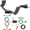 For 2016-2020 Kia Sorento Trailer Hitch + Wiring 4 Pin Fits 4 Cylinder Models only Curt 13195 56256 2 inch Tow Receiver