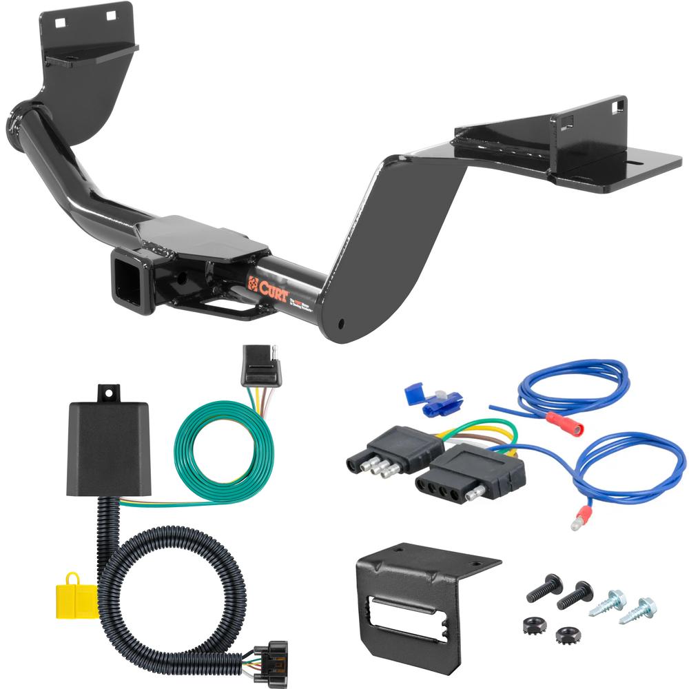 For 2019-2020 Hyundai Santa Fe Trailer Hitch + Wiring 5 Pin Fits All Models Curt 13195 2 inch Tow Receiver For 2019-2020 Hyundai Santa Fe Trailer Hitch + Wiring 5 Pin Fits All Models Curt 13195 2 inch Tow Receiver