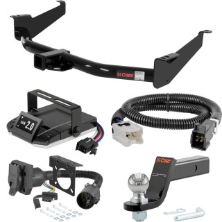 For 2004-2015 Nissan TITAN Tow Package Camp n' Field Trailer Hitch + Brake Controller Curt Assure 51160 Proportional Up To 4 Axles + 7 Way Trailer Wiring Plug & 2-5/16" ball 4 inch drop Fits Models w/ Existing USCAR 7-way Curt 13199 2 inch Tow Re For 2004-2015 Nissan TITAN Tow Package Camp n' Field Trailer Hitch + Brake Controller Curt Assure 51160 Proportional Up To 4 Axles + 7 Way Trailer Wiring Plug & 2-5/16" ball 4 inch drop Fits Models w/ Existing USCAR 7-way Curt 13199 2 inch Tow Re