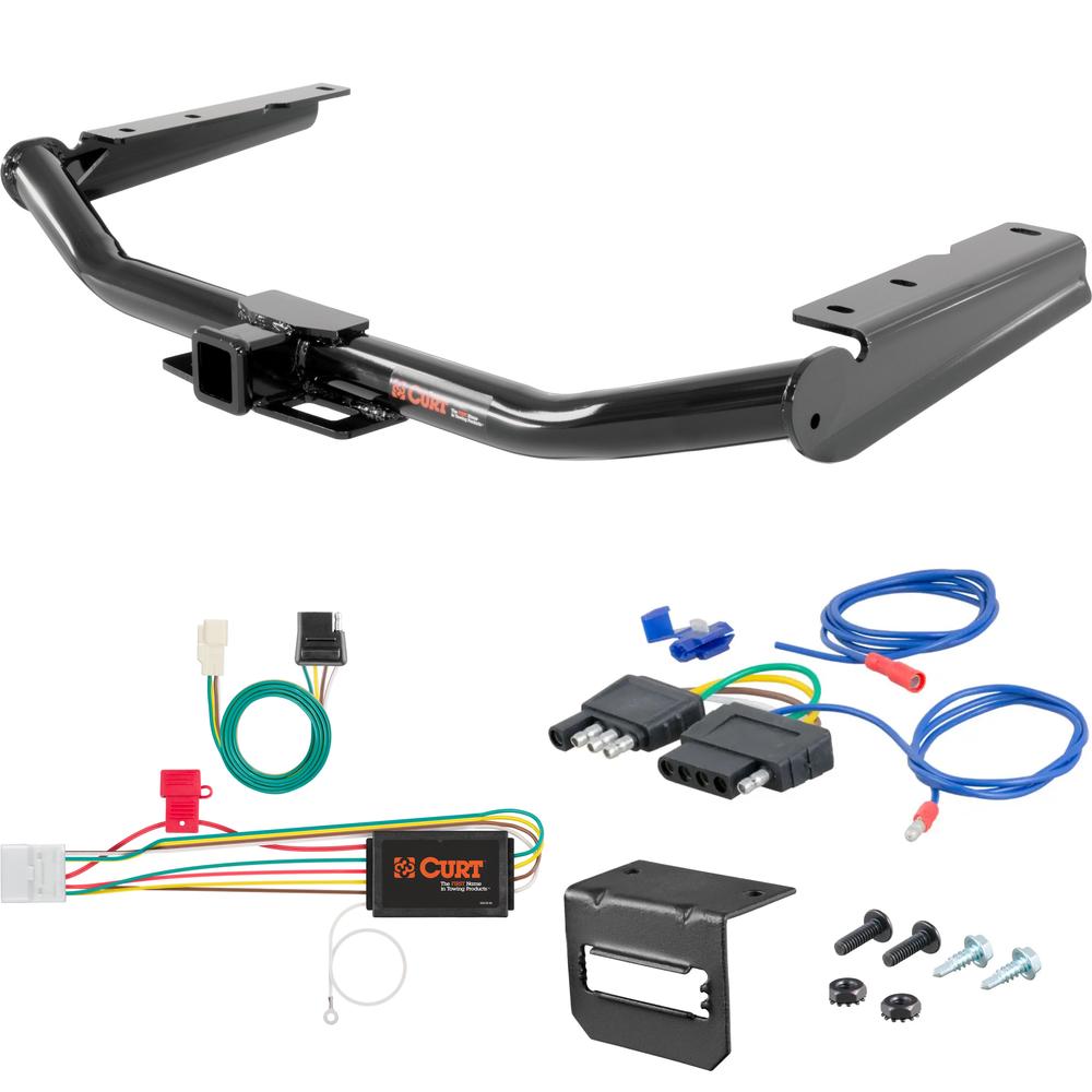 For 2014-2019 Toyota Highlander Trailer Hitch + Wiring 5 Pin Fits All Models Curt 13200 2 inch Tow Receiver For 2014-2019 Toyota Highlander Trailer Hitch + Wiring 5 Pin Fits All Models Curt 13200 2 inch Tow Receiver
