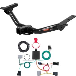 For 2011-2020 Dodge Journey Trailer Hitch + Wiring 4 Pin Fits Models w/ LED Taillights Curt 13201 56330 2 inch Tow Receiver For 2011-2020 Dodge Journey Trailer Hitch + Wiring 4 Pin Fits Models w/ LED Taillights Curt 13201 56330 2 inch Tow Receiver