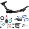 For 2011-2020 Dodge Journey Trailer Hitch + Wiring 5 Pin Fits Models w/ LED Taillights Curt 13201 2 inch Tow Receiver For 2011-2020 Dodge Journey Trailer Hitch + Wiring 5 Pin Fits Models w/ LED Taillights Curt 13201 2 inch Tow Receiver