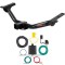 For 2011-2020 Dodge Journey Trailer Hitch + Wiring 4 Pin Fits Models w/o LED Taillights Curt 13201 59236 2 inch Tow Receiver For 2011-2020 Dodge Journey Trailer Hitch + Wiring 4 Pin Fits Models w/o LED Taillights Curt 13201 59236 2 inch Tow Receiver
