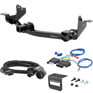 For 2014-2024 Ram ProMaster 2500 Trailer Hitch + Wiring 5 Pin Fits Models w/ Existing USCAR 7-way Curt 13207 2 inch Tow Receiver For 2014-2024 Ram ProMaster 2500 Trailer Hitch + Wiring 5 Pin Fits Models w/ Existing USCAR 7-way Curt 13207 2 inch Tow Receiver