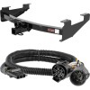 For 2003-2006 GMC Sierra 2500 HD Trailer Hitch + Wiring 4 Pin Fits All Models Curt 13208 55384 2 inch Tow Receiver