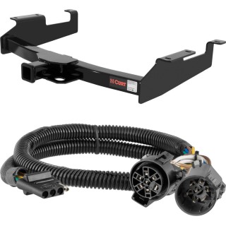 For 2003-2006 Chevy Silverado 2500 HD Trailer Hitch + Wiring 4 Pin Fits 8' Bed w/ Tommy Gate Lift Curt 13213 55384 2 inch Tow Receiver For 2003-2006 Chevy Silverado 2500 HD Trailer Hitch + Wiring 4 Pin Fits 8' Bed w/ Tommy Gate Lift Curt 13213 55384 2 inch Tow Receiver