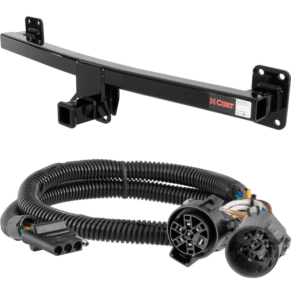 For 2007-2015 Audi Q7 Trailer Hitch + Wiring 4 Pin Fits Models w/ Existing USCAR 7-way Curt 13220 55384 2 inch Tow Receiver For 2007-2015 Audi Q7 Trailer Hitch + Wiring 4 Pin Fits Models w/ Existing USCAR 7-way Curt 13220 55384 2 inch Tow Receiver