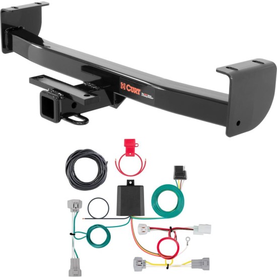 For 2016-2023 Toyota Tacoma Trailer Hitch + Wiring 4 Pin Fits All Models Curt 13264 56349 2 inch Tow Receiver For 2016-2023 Toyota Tacoma Trailer Hitch + Wiring 4 Pin Fits All Models Curt 13264 56349 2 inch Tow Receiver