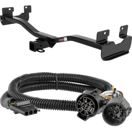For 2006-2010 Hummer H3 Trailer Hitch + Wiring 4 Pin Fits Models w/ Existing USCAR 7-way Curt 13270 55384 2 inch Tow Receiver For 2006-2010 Hummer H3 Trailer Hitch + Wiring 4 Pin Fits Models w/ Existing USCAR 7-way Curt 13270 55384 2 inch Tow Receiver