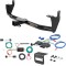 For 2016-2018 Fiat 500X Trailer Hitch + Wiring 5 Pin Except Pop & Trekking models Curt 13271 2 inch Tow Receiver