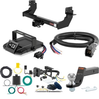 For 2010-2011 Mercedes Sprinter 3500 Tow Package Camp n' Field Trailer Hitch + Brake Controller Curt Assure 51160 Proportional Up To 4 Axles + 7 Way Trailer Wiring Plug & 2-5/16" ball 4 inch drop Fits Cab & Chassis w/ 170 IN Wheel Base w/o Fa For 2010-2011 Mercedes Sprinter 3500 Tow Package Camp n' Field Trailer Hitch + Brake Controller Curt Assure 51160 Proportional Up To 4 Axles + 7 Way Trailer Wiring Plug & 2-5/16" ball 4 inch drop Fits Cab & Chassis w/ 170 IN Wheel Base w/o Fa