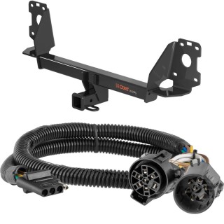 For 2017-2025 Audi Q7 Trailer Hitch + Wiring 4 Pin Fits Models w/ Existing USCAR 7-way Curt 13277 55384 2 inch Tow Receiver For 2017-2025 Audi Q7 Trailer Hitch + Wiring 4 Pin Fits Models w/ Existing USCAR 7-way Curt 13277 55384 2 inch Tow Receiver