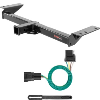 For 2020-2024 Cadillac XT5 Trailer Hitch + Wiring 4 Pin Fits All Models Curt 13285 56325 2 inch Tow Receiver