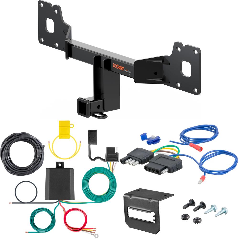 For 2017-2025 Jaguar F-Pace Trailer Hitch + Wiring 5 Pin Fits All Models Curt 13291 2 inch Tow Receiver For 2017-2025 Jaguar F-Pace Trailer Hitch + Wiring 5 Pin Fits All Models Curt 13291 2 inch Tow Receiver