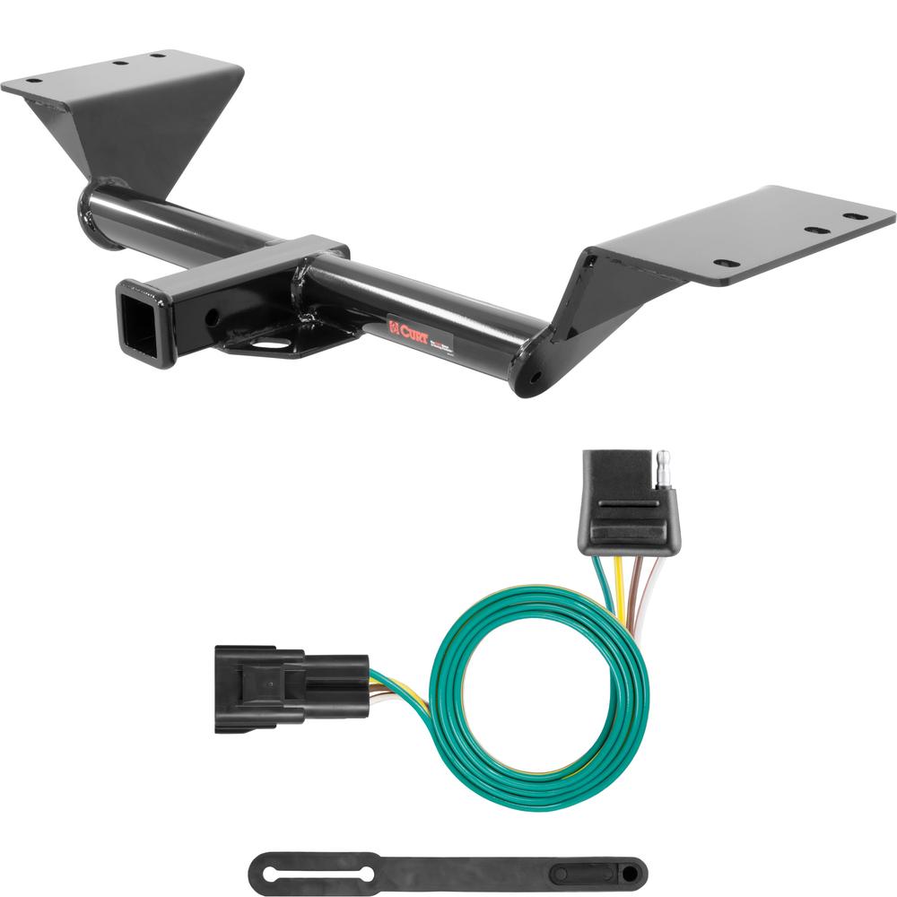 For 2018-2019 GMC Acadia Trailer Hitch + Wiring 4 Pin Fits All Models Curt 13293 56325 2 inch Tow Receiver