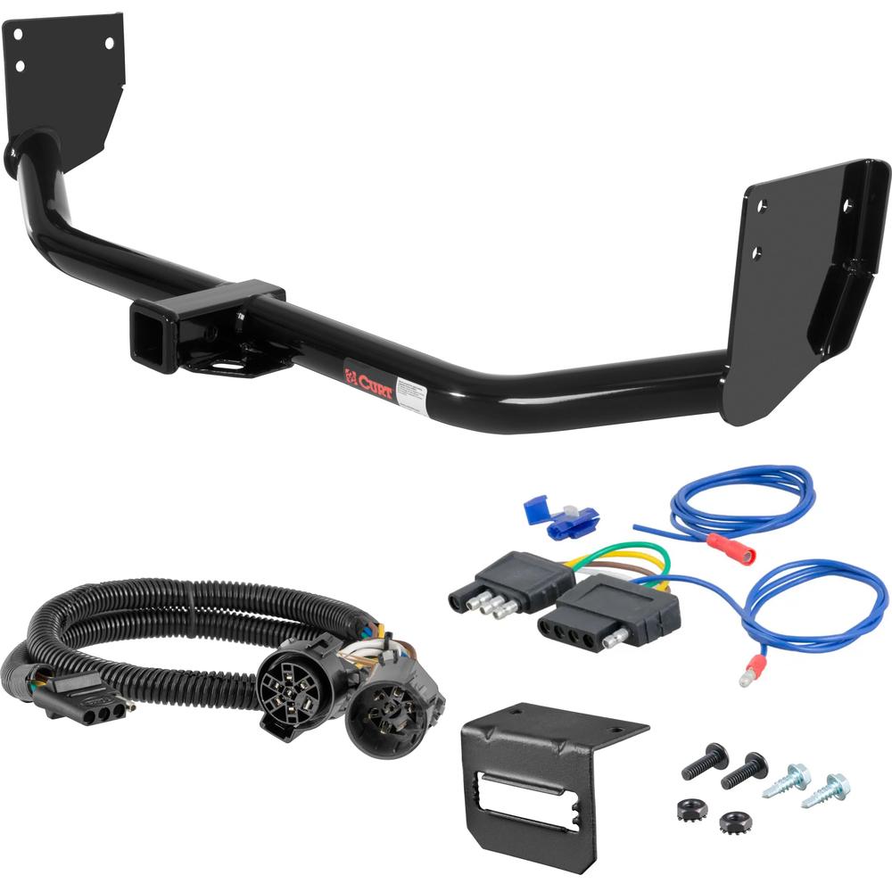 For 2007-2009 Dodge Durango Trailer Hitch + Wiring 5 Pin Fits Models w/ Existing USCAR 7-way Curt 13296 2 inch Tow Receiver For 2007-2009 Dodge Durango Trailer Hitch + Wiring 5 Pin Fits Models w/ Existing USCAR 7-way Curt 13296 2 inch Tow Receiver