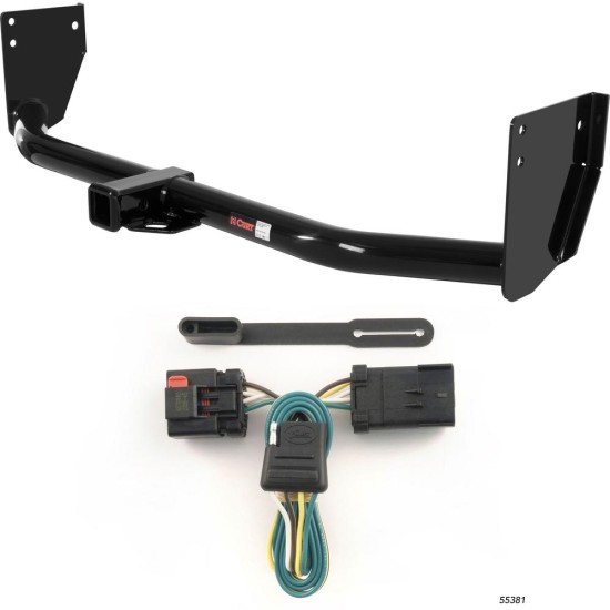 For 2004-2006 Dodge Durango Trailer Hitch + Wiring 4 Pin Fits w/ Tow Prep Package Curt 13297 55381 2 inch Tow Receiver For 2004-2006 Dodge Durango Trailer Hitch + Wiring 4 Pin Fits w/ Tow Prep Package Curt 13297 55381 2 inch Tow Receiver