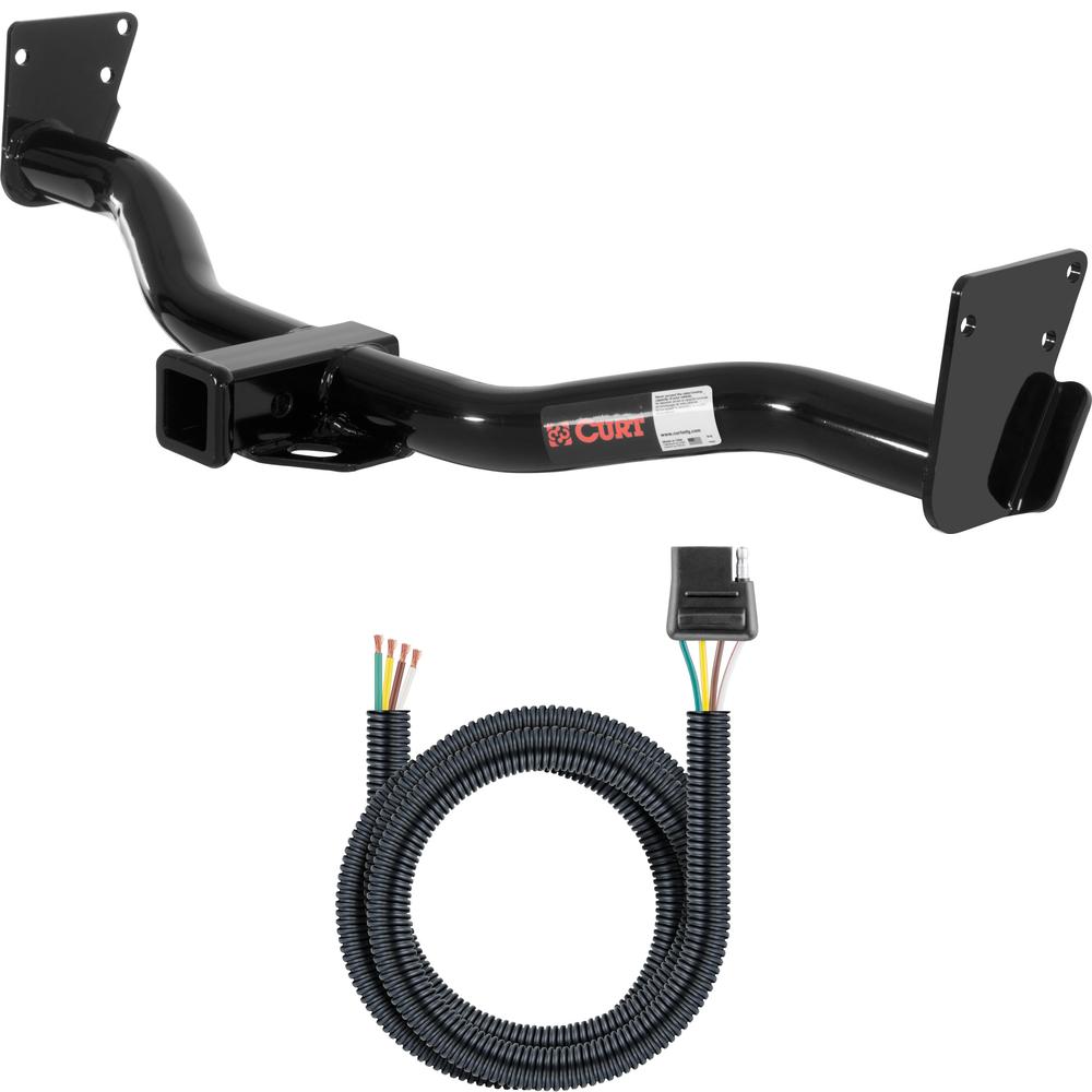 For 1995-2002 Chevy Blazer Trailer Hitch + Wiring 4 Pin Fits All Models Curt 13300 55411 2 inch Tow Receiver