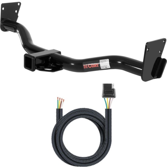 For 1995-2002 Chevy Blazer Trailer Hitch + Wiring 4 Pin Fits All Models Curt 13300 55411 2 inch Tow Receiver