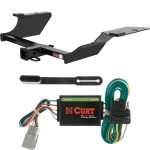 For 1997-2001 Honda CRV Trailer Hitch + Wiring 4 Pin Fits All Models Curt 13314 55336 2 inch Tow Receiver For 1997-2001 Honda CRV Trailer Hitch + Wiring 4 Pin Fits All Models Curt 13314 55336 2 inch Tow Receiver