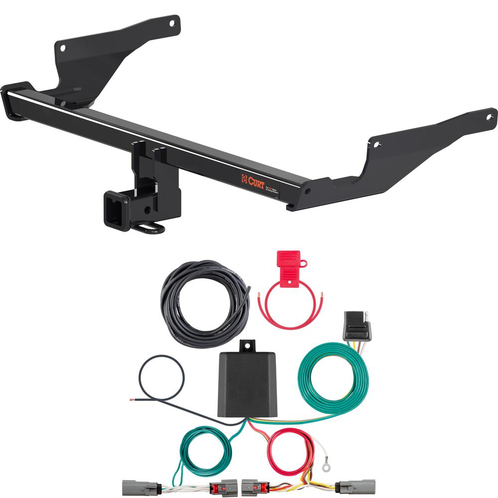 For 2022-2024 Mazda CX-5 Trailer Hitch + Wiring 4 Pin Except Diesel Curt 13315 56487 2 inch Tow Receiver For 2022-2024 Mazda CX-5 Trailer Hitch + Wiring 4 Pin Except Diesel Curt 13315 56487 2 inch Tow Receiver