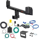 For 2011-2017 BMW X3 Trailer Hitch + Wiring 5 Pin Fits All Models Curt 13316 2 inch Tow Receiver